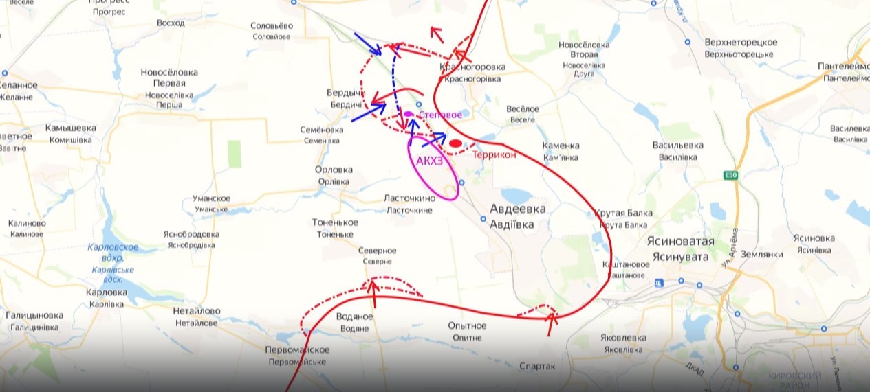 Авдеевское направление степовое. Ситуация под Авдеевкой карта. Карта окружения Авдеевки. Северная Авдеевка. Обстановка в Авдеевке.