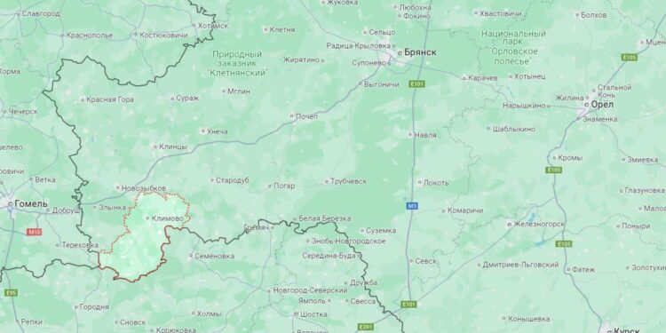 Украинские войска попытались прорваться в Брянскую область