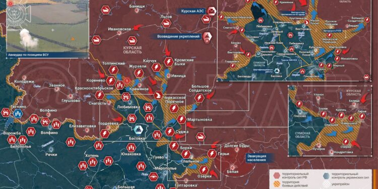 ВСУ обходят Снагость в Курской области: сводка на 14:00 к обеду 14 августа 2024