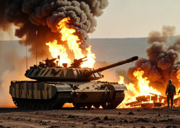 Два танка Abrams уничтожены на Харьковском направлении