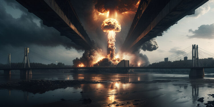 ВСУ снова атаковали мост через Сейм в Курской области