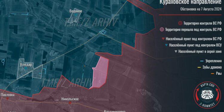Войска РФ продвинулись на Угледарском направлении