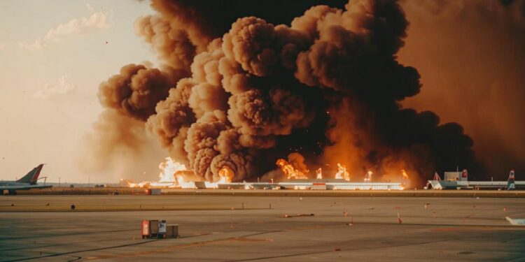 В Кривом Роге атакован аэродром, поражен поземный командный пункт