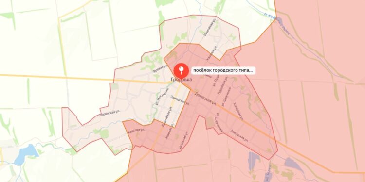 Российские войска прорвались в Гродовку под Красноармейском