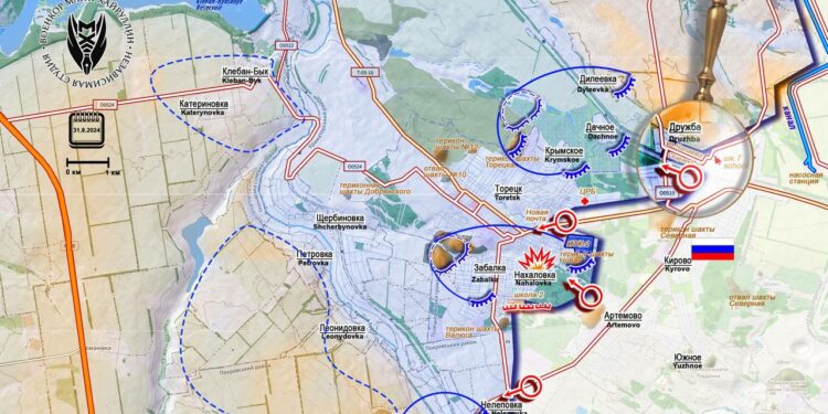 Войска РФ прорвались в Дзержинск, взята шахта «Новая»