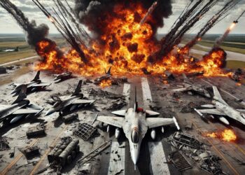 Ракетный удар «Кинжалом» повредил 3 самолёта F-16 на Украине