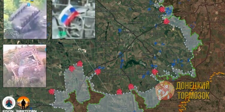 «Донбасский Партизан»: ВС РФ вошли в Гнатовку и штурмуют Шевченко Первое — фронт ВСУ рушится