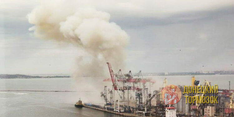 Мощный удар по порту Одессы: “Искандеры” уничтожили груз с боеприпасами