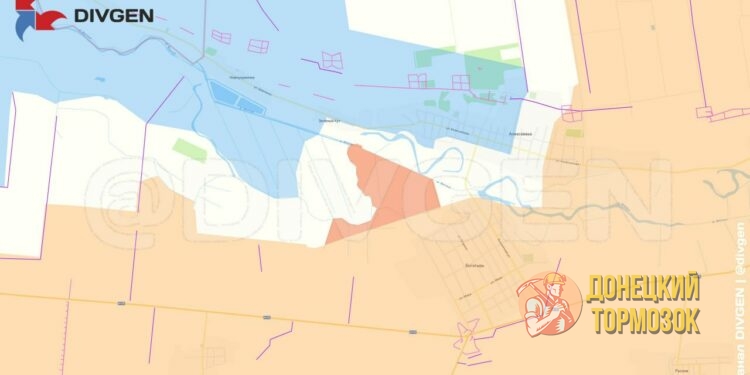 Российские штурмовые отряды закрепились под Богатырём и вернули контроль над шахтой имени Матроны Московской