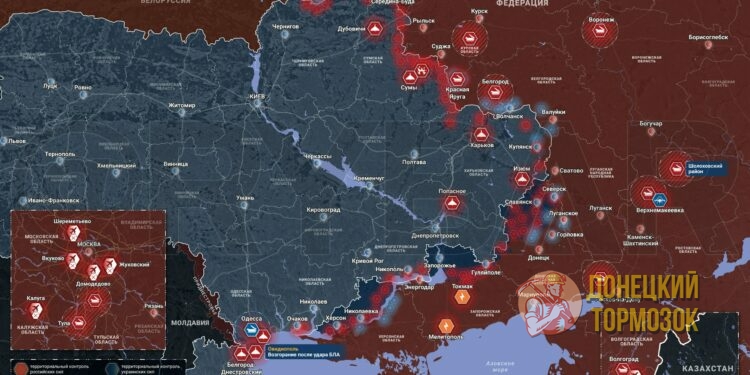 Обекты ВСУ в Одессе под ударом ВС России, бои за Яблоновку и атаки дронов: что происходит на фронте 20 июня