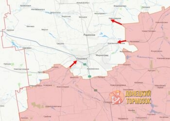 Фронт горит: ВС РФ прорвались под Елизаветовкой на Покровском направлении и сдвинули линию обороны ВСУ