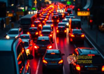 Новая схема движения избавит Макшоссе в Донецке от транспортного коллапса